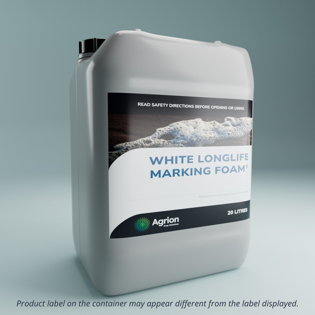 White Longlife Marking Foam 20L